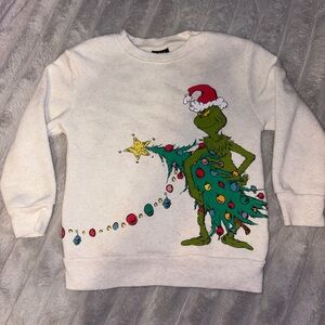 🎀🎀Boys XSmall Grinch Christmas Sweatshirt